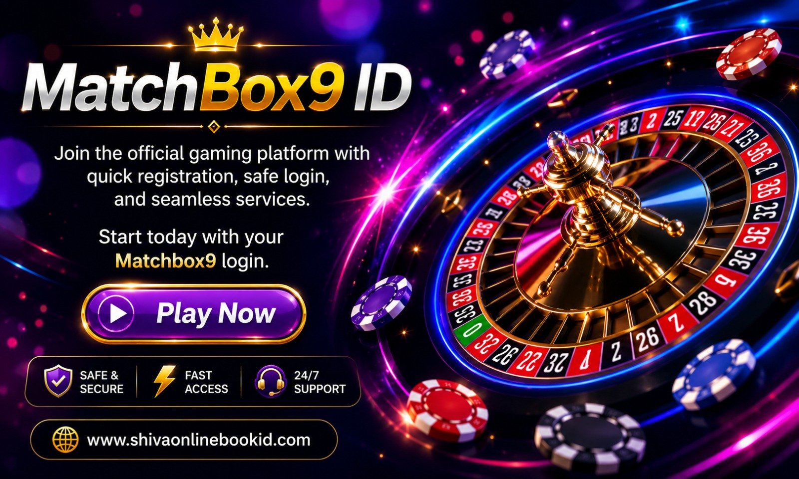 MatchExch9 Platform Banner